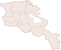 map of Armenia
